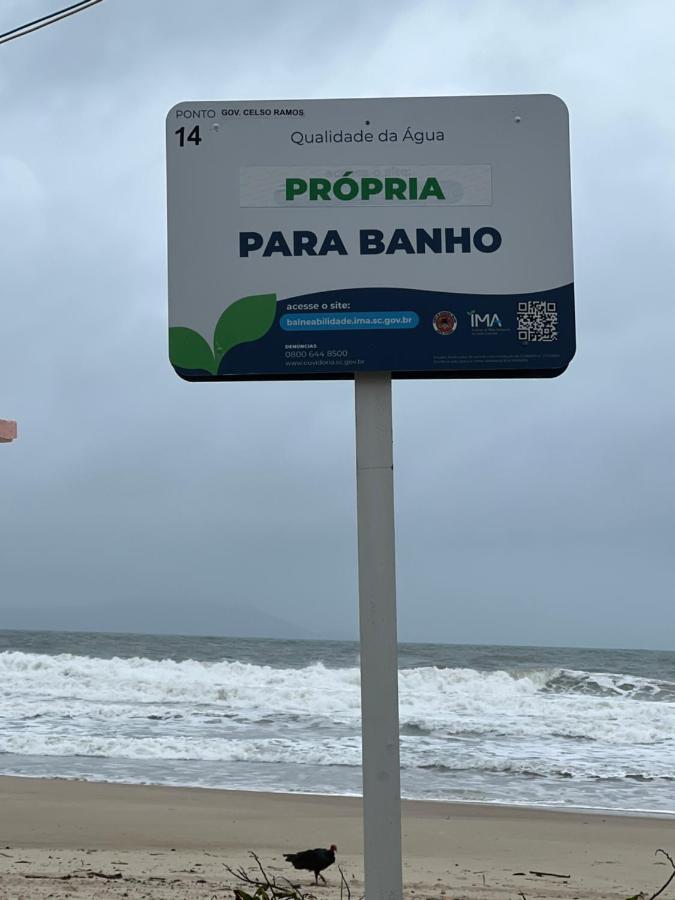 Apto Praia De Palmas Governador Celso Ramos Eksteriør bilde